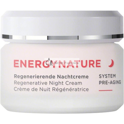 Annemarie Borlind EnergyNature Regenerierende Nachtcreme für Normale bis Trockene Haut - Nährend, Energetisierend und Regenerierend - Vegan