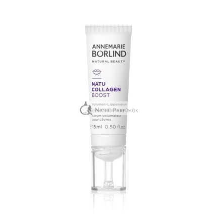 Annemarie Borlind NatuCollagen Boost Volumen Lippenserum - Veganes Kollagen kombiniert mit Weißem Lupinen-Extrakt