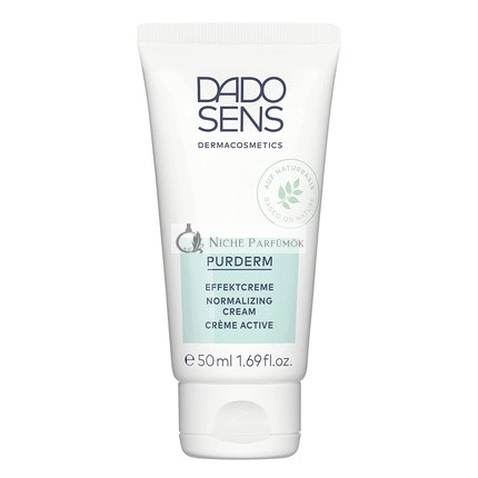 DADO SENS PURDERM Hatású Arckrém 50ml - Kíméletes ápolás minden korú pattanásos bőr számára - Akne és késői akne terápiás kísérlethez is alkalmas