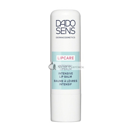 Dado Sens Intensive Lippenpflege Balsam, 4.8g - Sofortige Linderung für Trockene, Spröde Lippen