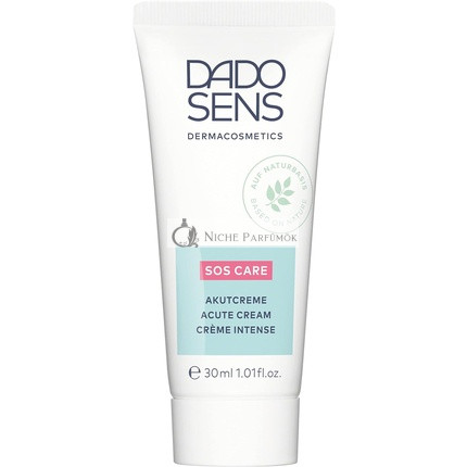 Dado Sens SOS Care Akutcreme, 30ml, Beruhigende Creme für Empfindliche und Reizbare Haut - Therapieunterstützung bei Perioraler Dermatitis, Ekzem und Allergien