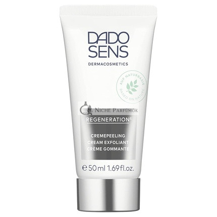 DADO SENS Regeneráló Krém Peeling Jojoba Wax Gyöngyökkel, 50ml