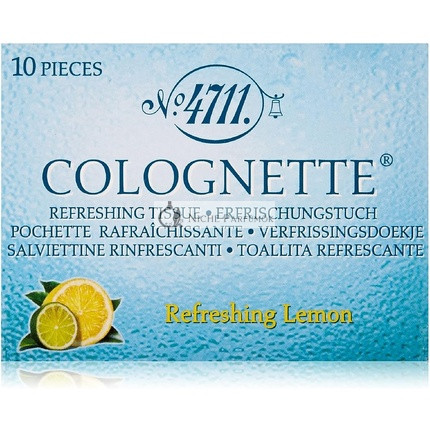 4711 Lemon Colognette Erfrischungstücher, 10 Stück