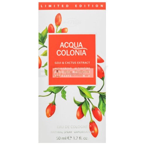 4711 Acqua Colonia Goji & Cactus Eau de Cologne unisex 50 ml