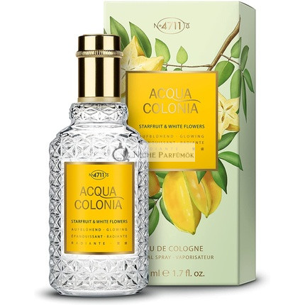 4711 Acqua Colonia Starfruit & White Flowers Eau de Cologne unisex 50 ml