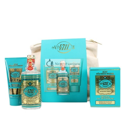 4711 Original Eau De Cologne Premium Ajándékcsomag Tusfürdő Aftershave