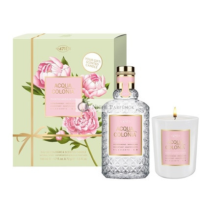 4711 Acqua Colonia Peony Sandelholz Duftset, 100 ml
