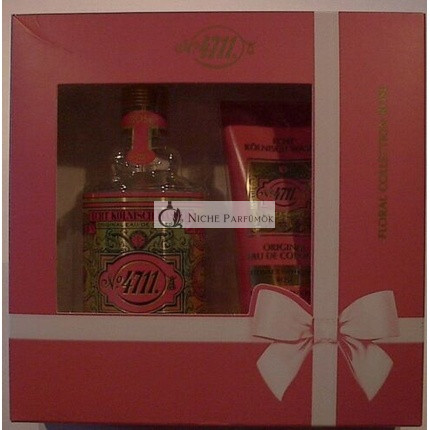4711 Blumen-Kollektion Rosenset 100ml Eau de Cologne Spray + 50ml Duschgel