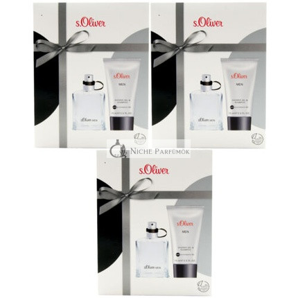 s.Oliver Férfi Ajándékcsomag 30ml Eau de Toilette és 75ml Tusfürdő