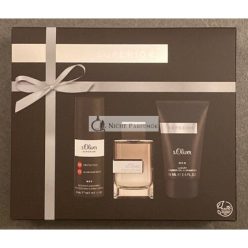   S.Oliver Superior Herren Geschenkset 30ml EDT, 75ml Duschgel, 50ml Deodorant