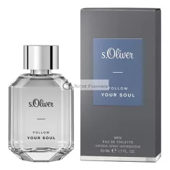 s.Oliver Follow Your Soul Herren Eau de Toilette, 50ml