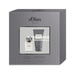   s.Oliver For Him Geschenkset Frisch Funkelnd Männlich Eau de Toilette 30ml & Duschgel 75ml