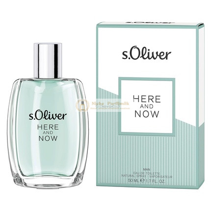 S.Oliver Here And Now Herren Eau De Toilette - Würzig Warm Männlich