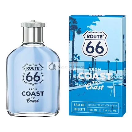 Route 66 Von Küste zu Küste | Eau De Toilette - Frischer, sportlicher