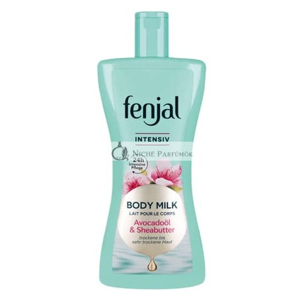 FENJAL Intenzív Testápoló 400ml Avokádóval és Shea Vajjal