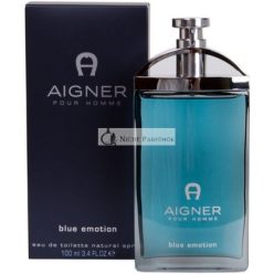 Aigner Blue Emotion Eau de Toilette Férfi Spray, 100 ml