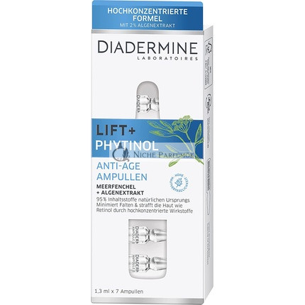 Diadermine Lift+ Phytinol Anti-Aging Ampullák, 1,3ml - 7 db