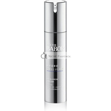DOCTOR BABOR Hyaluron Creme 24h Feuchtigkeitscreme für trockene Haut mit dreifacher Hyaluronsäure vegane Formel, 50ml
