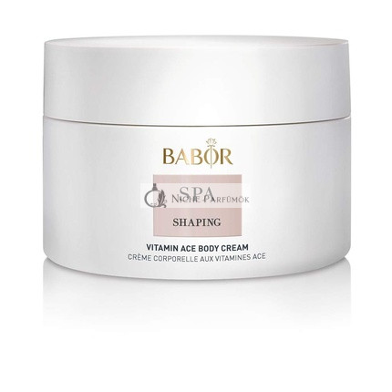 BABOR SPA Formáló Vitamin ACE Testkrém, Anti-Aging Cellulitkezelés 200ml