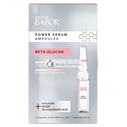 DOCTOR BABOR Power Serum Beta-Glucan Arcpakok Hyaluronsavval 7 x 2ml