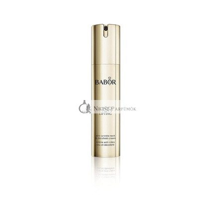 BABOR HSR LIFTING Hals- und Décolleté-Creme Anti-Aging-Creme mit Sheabutter und Panthenol, 50ml