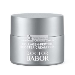   DOCTOR BABOR Kollagén Peptid Booster Krém Gazdag Anti-Aging Ápolás Igényes Bőrre Intenzív Hidratáló Revitalizáló és Firming Vegán 50ml