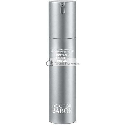 Doctor BABOR Azonnali Lift Hatású Krém Könnyű Anti-Aging Arcbőr Ápolás Modern Peptidekkel Selymesen Puha Bőr, 50ml