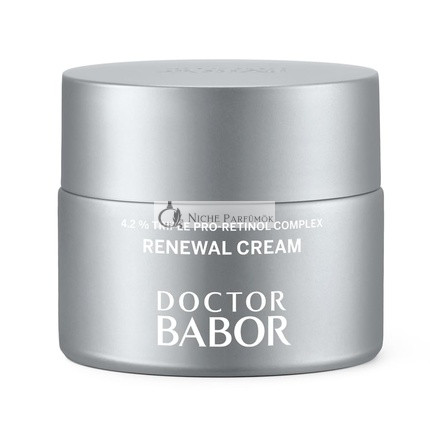 DOCTOR BABOR Megújító Krém Regeneráló Anti-Aging és Anti-Pigment Arckrém Pro-Retinol Komplex 50ml