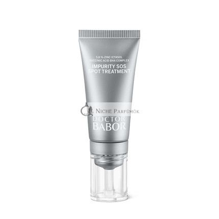 DOCTOR BABOR Pattanás SOS Spot Kezelés Anti-Pattanás Ápolás Tiszátlan vagy Kombinált Bőrre, 15ml