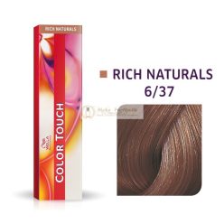   Wella Professionals Color Touch Rich Naturals professzionális demi-permanent hajszín többdimenziós hatással 6/37 60 ml