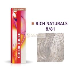   Wella Professionals Color Touch Rich Naturals professzionális demi-permanent hajszín többdimenziós hatással 8/81 60 ml