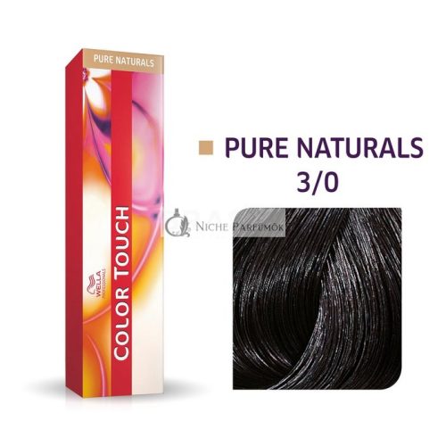 Wella Professionals Color Touch Pure Naturals Professionelle demi-permanente Haarfarbe mit einem multidimensionalen Effekt 3/0 60 ml