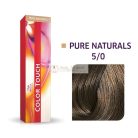 Wella Professionals Color Touch Pure Naturals Professionelle demi-permanente Haarfarbe mit einem multidimensionalen Effekt 5/0 60 ml