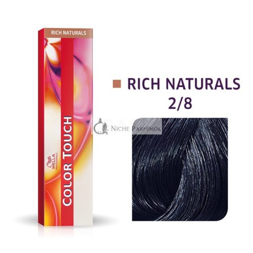 Wella Professionals Color Touch Rich Naturals Professionelle demi-permanente Haarfarbe mit einem multidimensionalen Effekt 2/8 60 ml