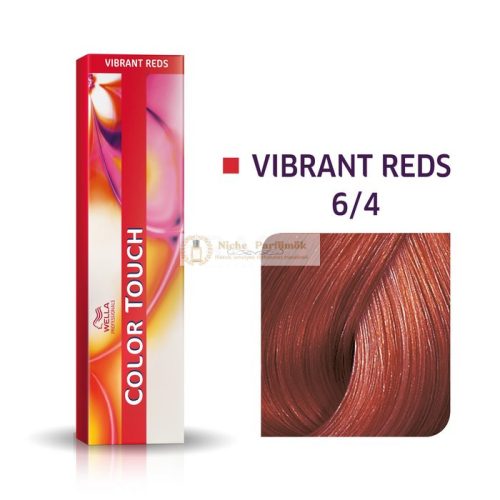 Wella Professionals Color Touch Vibrant Reds professzionális demi-permanent hajszín többdimenziós hatással 6/4 60 ml
