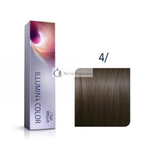Wella Professionals Illumina Color Professionelle permanente Haarfarbe 4/ 60 ml