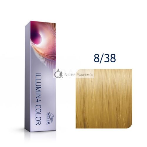 Wella Professionals Illumina Color Professionelle permanente Haarfarbe 8/38 60 ml