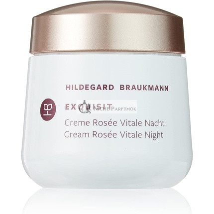 Hildegard Braukmann Exquisit Créme Rosée Vitale Nachtgesichtcreme, 50ml