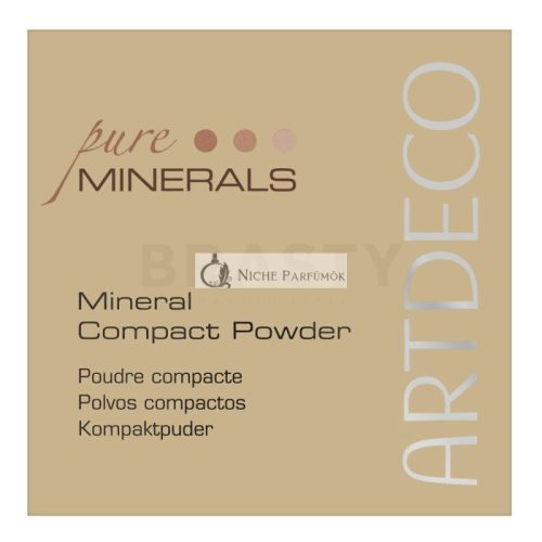 Artdeco Hydra Mineral Compact Foundation schützendes mineralisches Make up für eine einheitliche und aufgehellte Gesichtshaut 55 Ivory 10 g