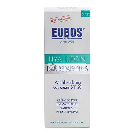 EUBOS Hyaluron Nappali Reparáló Krém SPF20, 50 ml