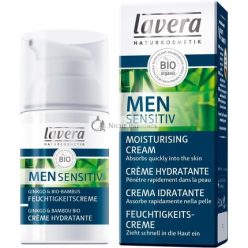   Lavera Férfi Érzékeny Hidratáló Krém Biológiai Ginkgo-val és Biológiai Bambusszal 30ml