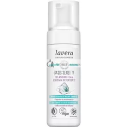   lavera basis sensitiv Reinigungs-Schaum mit Bio-Aloe Vera und Mandelöl, 150ml