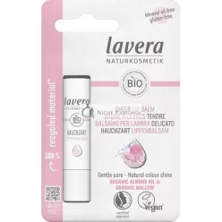   Lavera Transparenter Lippenbalsam mit Bio-Mandelöl und Bio-Malve - Vegan