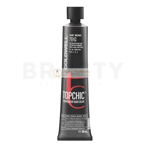 Goldwell Topchic Hair Color Professionelle permanente Haarfarbe 7BG 60 ml