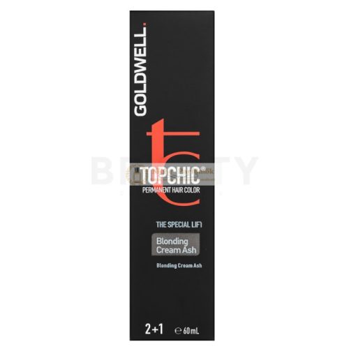 Goldwell Topchic Hair Color professzionális permanens hajszín minden hajtípusra Blonding Cream - Ash 60 g