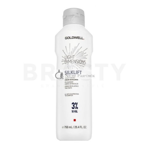 Goldwell Light Dimensions Silklift Conditioning Cream Developer fejlesztő emulzió minden hajtípusra 3% 10 Vol. 750 ml