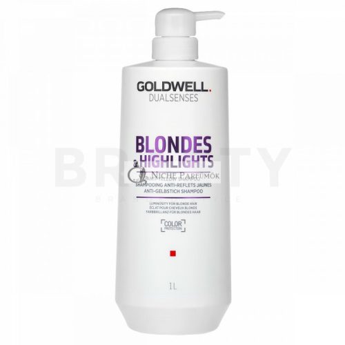 Goldwell Dualsenses Blondes & Highlights Anti-Yellow Shampoo Shampoo für blondes Haar 1000 ml