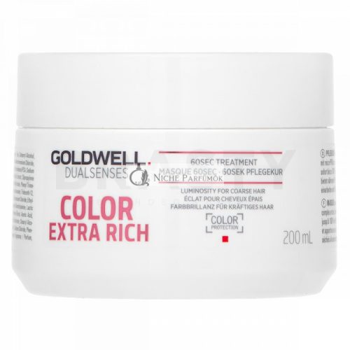 Goldwell Dualsenses Color Extra Rich 60sec Treatment Haarmaske für gefärbtes Haar 200 ml