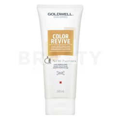   Goldwell Dualsenses Color Revive Conditioner Dark Warm Blonde tápláló kondicionáló színfelfrissítő meleg szőke hajárnyalatra 200 ml