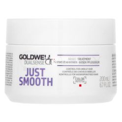   Goldwell Dualsenses Just Smooth 60sec Treatment hajsimító maszk rakoncátlan hajra 200 ml